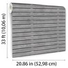 Veer Decor Horizontal Wood Slate Wallpaper - 4 of 4