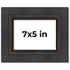 PosterPalooza | Photo Size Traditional Black Picture Frame - UV Acrylic, Foam Board Backing, Hanging Hardware - 2 of 4