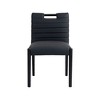 Meridian Furniture,Aimee Vegan Leather Dining Side Chair, Set of 2 - 3 of 4
