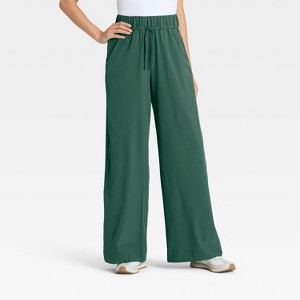 Women's Active Light High-Rise Wide Leg Pants - All In Motion™ - 1 of 4
