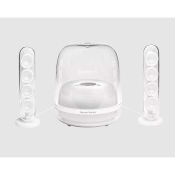 Harman Kardon HKSOUNDSTICK4WAM-Z SoundSticks 4 Bluetooth Wireless 2.1 Speaker System, White - Certified Refurbished