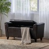 NicBex Storage Bench Storage Organizer Ottoman Padded Seat Cushion with Arms for Living Room, Bedroom - 2 of 4
