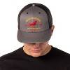 Yellowstone Adult Dutton Ranch Montana EST. 1886 Adjustable Snapback Hat OSFM Grey - image 3 of 4