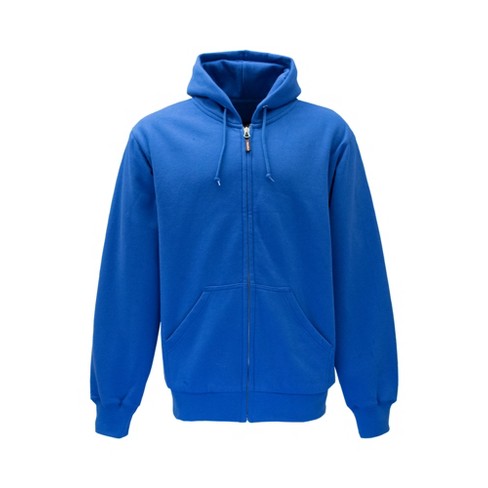 Royal blue zip hoodie new arrivals