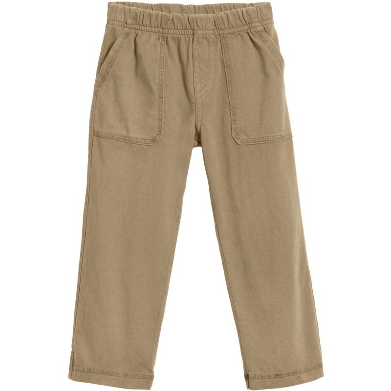 City Threads Boys USA-Made Soft Cotton 3-Pocket Jersey Pants - UPF 50+, 1 of 6