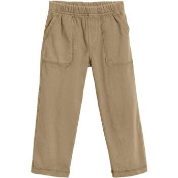 City Threads Boys USA-Made Soft Cotton 3-Pocket Jersey Pants - UPF 50+