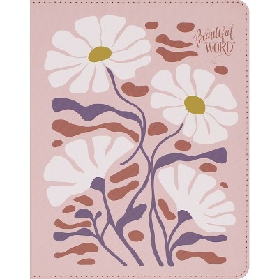 Niv, Beautiful Word Coloring Bible, Leathersoft, Pink - by  Zondervan (Leather Bound)