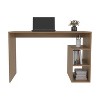NicBex Contemporary Styles Gaming Desk Versatile Office Desk Writing Desk with 1 Drawer, 2 Shelves for Office, Study - 2 of 4
