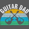 Adult Design By Humans Retro Dueling Electric Guitar Dad By DragonTee Sweatshirt - 2 of 2