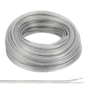 Unique Bargains Heat Resistant LED Lamp 300V PVC Covered Wire Clear - 1 of 4