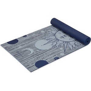 Extra Thick 6mm Yoga Mat, Reversible Non-Slip Print Exercise Mat for All Yoga Types, Pilate - 1 of 4