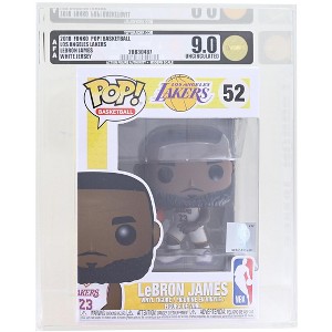 Funko LA Lakers NBA Funko POP Vinyl Figure | Lebron James White Jersey Graded AFA 9.0 - 1 of 1
