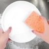 REGALWOVEN Kitchen Household Cleaning Non-Scratch Cleaning Sponge 6 Pcs - 3 of 4
