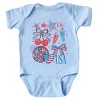 The Juniper Shop Patriotic Disco Collage Baby Short Sleeve Bodysuit - 2 of 4