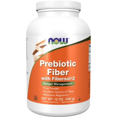 Prebiotic Fiber with Fibersol-2 by Now Foods  -  12 oz Powder