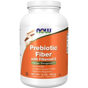Prebiotic Fiber with Fibersol-2 by Now Foods  -  12 oz Powder - 1 of 2