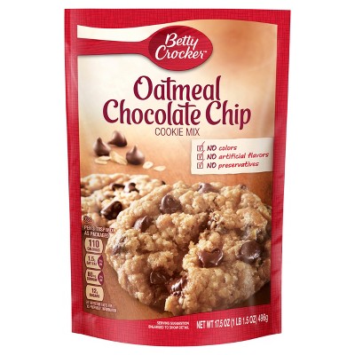 Betty Crocker Oatmeal Chocolate Chip Cookie Mix - 17.5oz