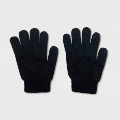 womens black gloves