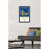 Trends International NBA Golden State Warriors - Logo 21 Framed Wall Poster Prints - 2 of 4