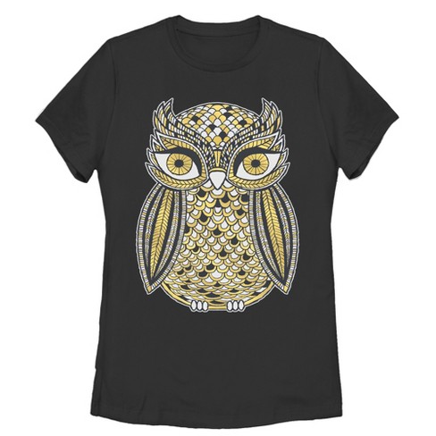 Women's Lost Gods Golden Owl T-Shirt - image 1 of 3