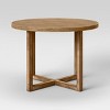 Keener All Wood Round Dining Table Brown - Threshold™ : Target