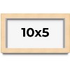 PosterPalooza | Panoramic Classic Modern Yellow Frame - UV Acrylic, Foam Board Backing, Hanging Hardware - 2 of 4