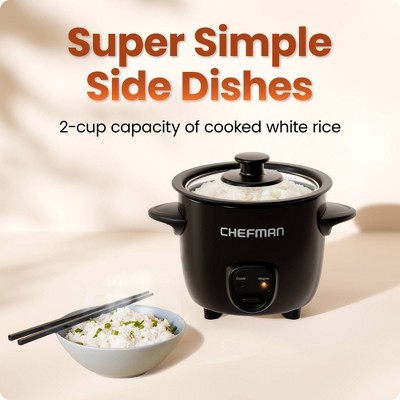 (missing accessories) Chefman 2 Cup Rice Cooker