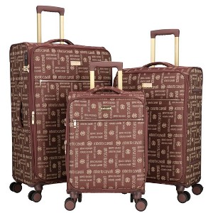 ROBERTO CAVALLI Luxury 3 Piece Luggage Set, Expandable Hard Shell Suitcases with 8 Spinner Wheels, TSA Lock Large Suitcase Set for Men and Woman - 1 of 4
