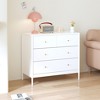 Dexmalle 4 Drawer White Kids Wooden Dresser - 4 of 4