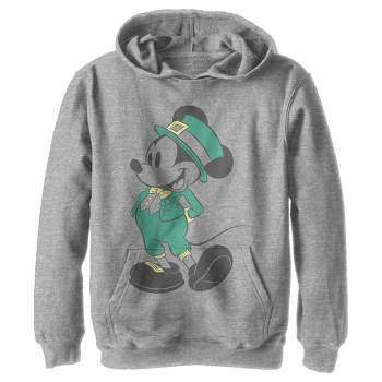 Boy's Disney Mickey Mouse Leprechaun Pull Over Hoodie