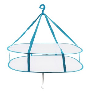 Unique Bargains Folding Durable without Enclosure Drying Basket 1 Pc - 1 of 4