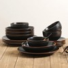 Nebula Vortex Sleek Stoneware Dinnerware Set - 2 of 3