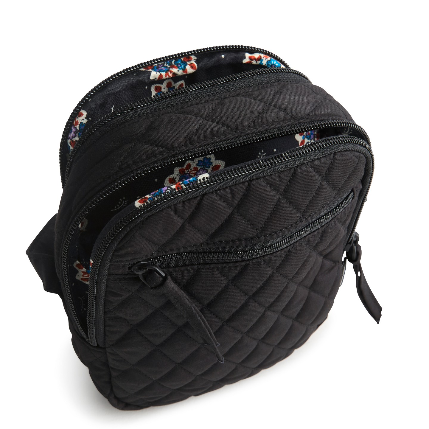 Женская сумка Vera Bradley Premium Cotton Sullivan Crossbody Moonless Night — фото 3
