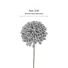 Unique Bargains Durable PE Realistic Appearance Mini Artificial Flower Heads 2.8 x 9.3 Inch 25 Pcs - 4 of 4