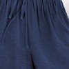 Women's Elasticized Waistband Embroidered Trim Swim Cover-Up Shorts - Cupshe - 3 of 4