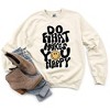 Simply Sage Market Women's Graphic Sweatshirt Do What Makes You Happy - 2 of 2