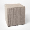 Lynwood Square Upholstered Cube Ottoman - Threshold™ designed with Studio McGee - 2 of 4