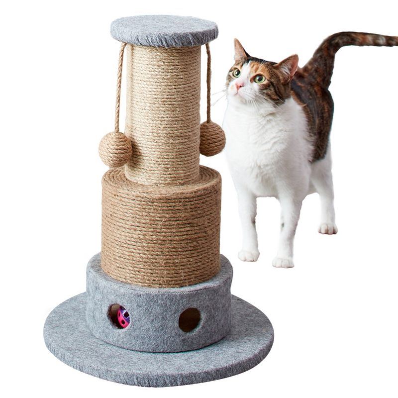 Two by Two Suffolk -  Scratching Post Cat Furniture -  in. Tall, 3 of 17