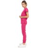 MediChic Womens 8-Pocket Scrubs Set- V-Neck with 4-Pocket Jogger Scrub Pants - 3 of 4
