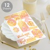 Big Dot of Happiness Stay Groovy - Boho Hippie Party Favor Sticker Set - 12 Sheets - 120 Stickers - 2 of 4
