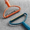 Hair Sticking Ball-Removing Brush Winter Clothing Woolen Coat Manual Depilator And Hair Removal Brush(Orange) - 2 of 4