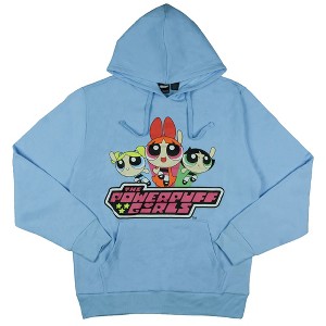 Seven Times Six The Powerpuff Girls Hoodie Women's Character Logo Pullover Sweatshirt - 1 of 4