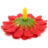 Bright Creations 100 Pack Artificial Silk Fake Daisy Flowers Heads for Crafts, Red, 1.6 in - 3 of 4