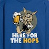 Men's - Instant Message - Here For The Hops Long Sleeve Graphic T-Shirt - 2 of 4