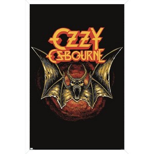 Trends International Ozzy Osbourne - Bat Logo Framed Wall Poster Prints - 1 of 4