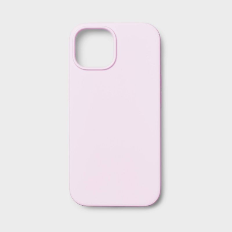 Apple iPhone 15/iPhone14/iPhone13 Silicone Case - heyday&#8482; Pink, 1 of 6