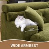 Whisen 86" Modular Convertible Sectional with 2 Pillows - 4 of 4