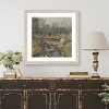 Petal Lane Matted Photo Frame White Gold - 4 of 4