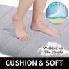 BAGOKIE 3-Piece Memory Foam Bath Mat Set - 3 of 4
