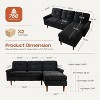 XIZZI Modular Sectional Sofas for Living Room, Modern L-Shaped Couch High Density Sponges Breathable Fabric - 2 of 4